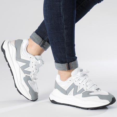 New Balance - Lifestyle 5740 W5740SVD Bianco Mid Grey Sneakers Donna
