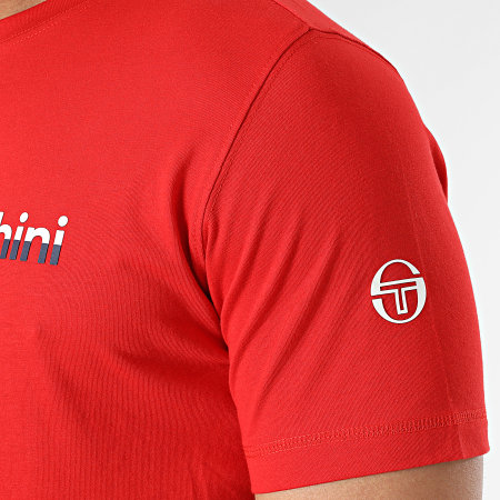 Sergio Tacchini - Tee Shirt Tobin 40109 Rouge