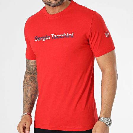 Sergio Tacchini - Camiseta Tobin 40109 Roja