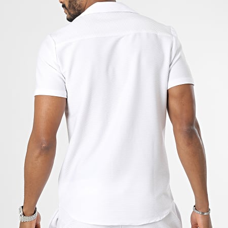 Écru FEMME Tunique À Manches Longues Satinette Coupe Régulière Col Ras Du Cou 2683883