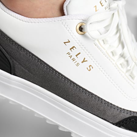 Zelys Paris - Sneakers Uranus 225 Bianco Grigio