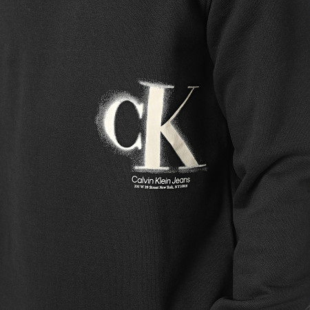 Calvin Klein - Felpa girocollo 2885 nero