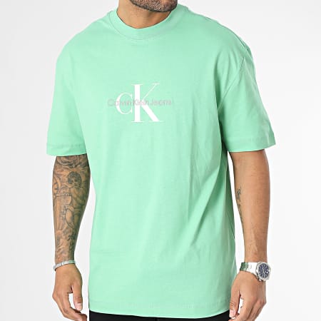 Calvin Klein - Maglietta 3307 Verde chiaro