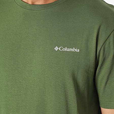 Columbia - Tee Shirt North Cascades 1834041 Vert Kaki