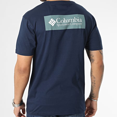 Columbia - Tee Shirt North Cascades 1834041 Bleu Marine