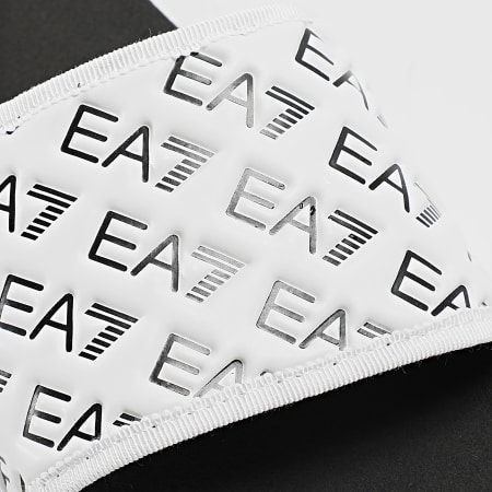 EA7 Emporio Armani - Claquettes XCP001-XK340 Noir Blanc