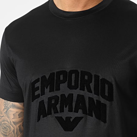 Emporio Armani - Camiseta 3R1TBG-1JUVZ Negra