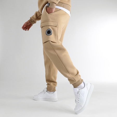 Final Club - Premium 1112 Pantaloni da jogging cargo beige