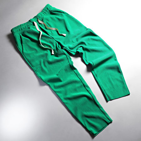 Frilivin - Pantalon Jogging Texturé Vert