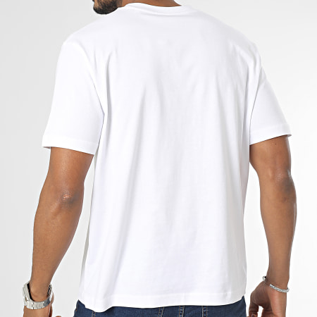 La Piraterie - Tee Shirt Oversize Large Logo Blanc Noir