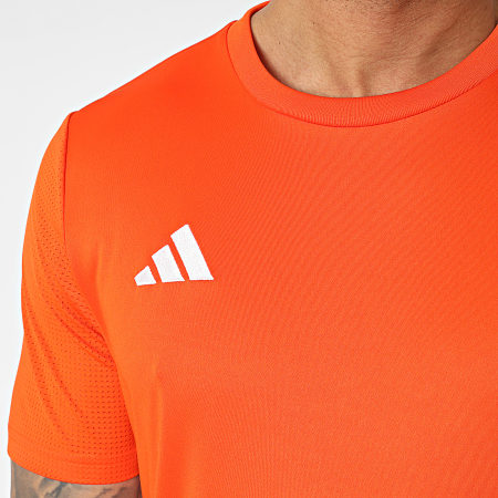 Adidas Performance - Tabela 23 Camiseta de rayas IB4927 Naranja