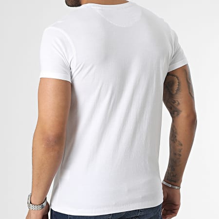 Deeluxe - Tee Shirt Poche Parrot 03T1150M Blanc
