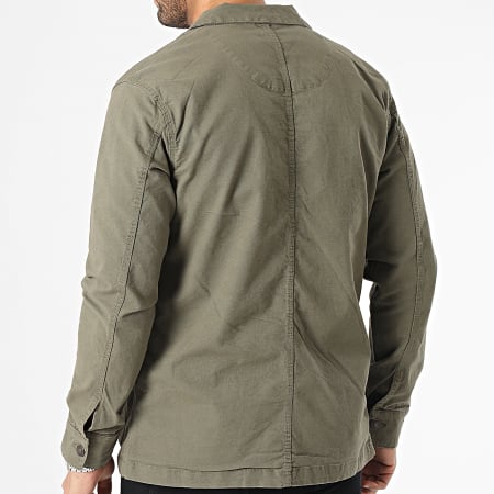 Deeluxe - Giacca di jeans Worky 03T6800M Verde Khaki