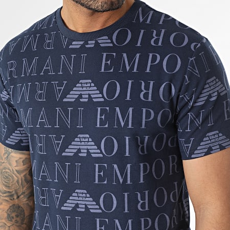 Emporio Armani - Tee Shirt 110853-3R566 Bleu Marine