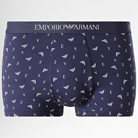 Emporio Armani - Set De 3 Boxers 111625-3R722 Azul Marino Blanco