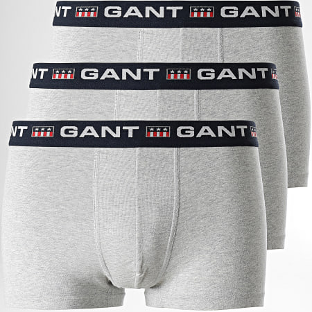 Gant - Set di 3 boxer 902313083 Grigio scuro