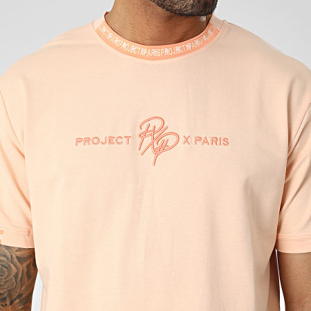 Project X Paris - Maglietta oversize 2210218 Arancione Corallo