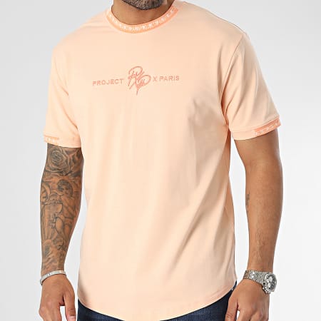 Project X Paris - Tee Shirt Oversize 2210218 Orange Corail