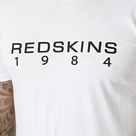 Redskins - Tee Shirt Steelers Yard Blanc