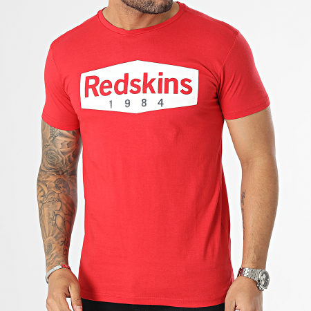 Redskins - Tempo Calder Tee Shirt Rosso