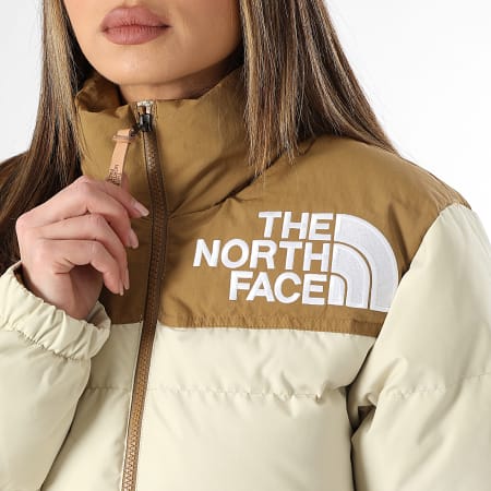 The North Face - Doudoune Femme Nuptse 92 Low Fi Hi Tek A82RO Beige
