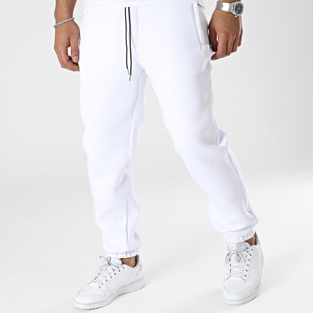 Ikao - Pantaloni da jogging bianchi