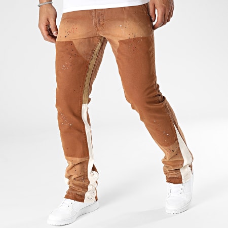 Ikao - Jeans svasati color cammello