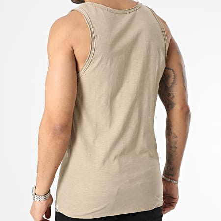 JACK & JONES Débardeur Jorvarenna Slub – Homme – Coupe Décontractée – Tissu Respirant – Printemps Été Indispensable