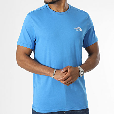 The North Face - Camiseta Simple Dome A2TX5 Azul Claro