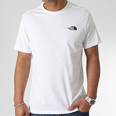 The North Face - Tee Shirt Classic A7X1T Blanc