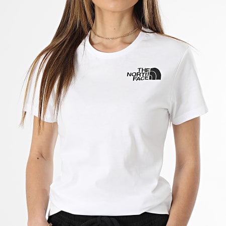 The North Face - Tee Shirt Femme HD Blanc