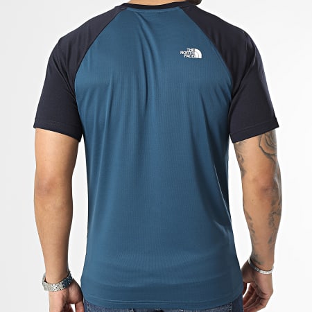 The North Face - Camiseta Tanken A3BQ7 Azul petróleo Azul marino