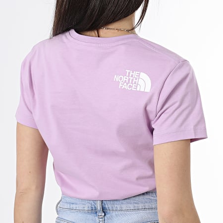 The North Face - Camiseta Mujer HD Lavanda