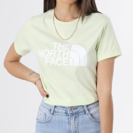 The North Face - Tee Shirt Femme Easy Vert