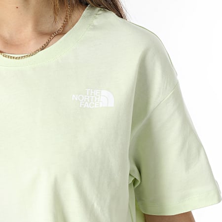 The North Face - Camisa de mujer SD Verde claro