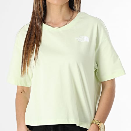 The North Face - Camisa de mujer SD Verde claro