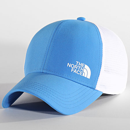 The North Face - Cappello Trucker Trail Blu Bianco