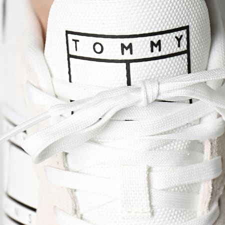 Tommy Jeans - Zapatillas Runner Mix Material 1167 Negro