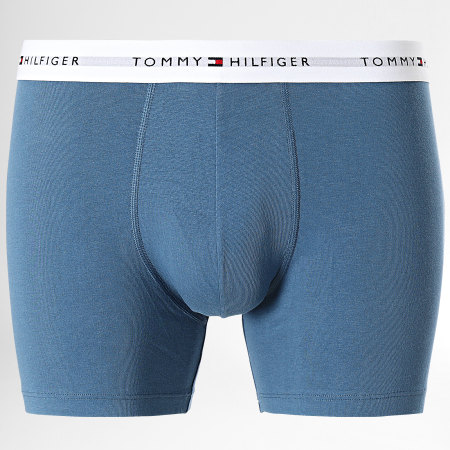 Tommy Hilfiger - Essentials Signature Boxer Set di 3 2941 Blu Verde Arancione