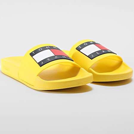 Tommy Jeans - Claquettes Pool Slide Essential 1191 Star Fruit Yellow