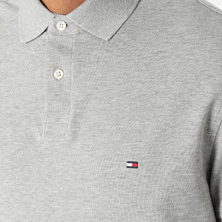 Tommy Hilfiger - Polo Manches Courtes Regular Polo 1985 7770 Gris Chiné