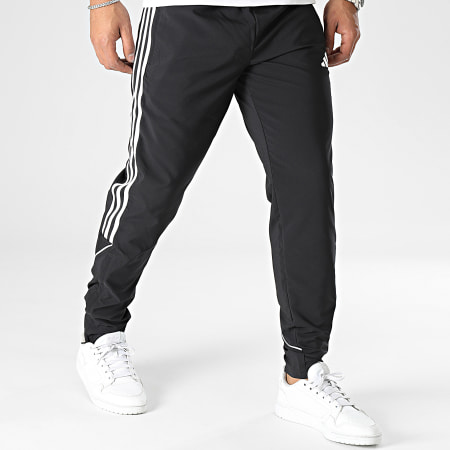 Adidas Performance - IB5012 Pantalón de chándal con banda negro