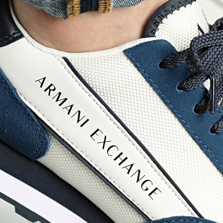 Armani Exchange - Sneakers XUX083 XV263 Navy Oceania Off White