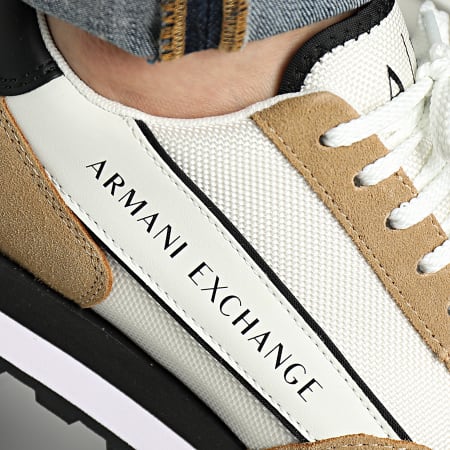 Armani Exchange - Sneakers XUX083 XV263 Beige Nero Off White
