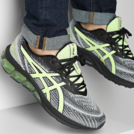 Asics - Sneakers Gel Quantum 180 VII 1201A631 Nero Verde Lime