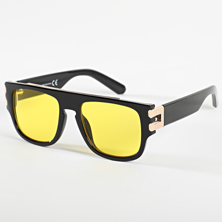 Classic Series - Gafas de sol Negro Amarillo