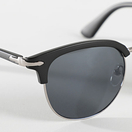 Lunettes De Soleil Chrome Hearts Taint Classic - Cœurs, Noir Et Cuir, Fabriqué Au Japon