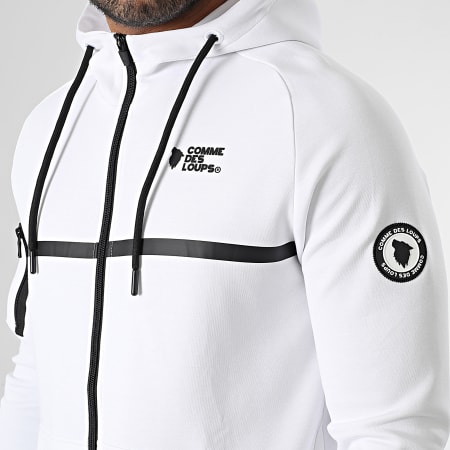 Comme Des Loups - Ensemble De Survetement Central Blanc