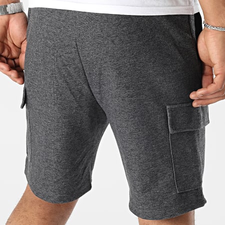 Jack And Jones - Short Jogging Stair Gris Anthracite Chiné