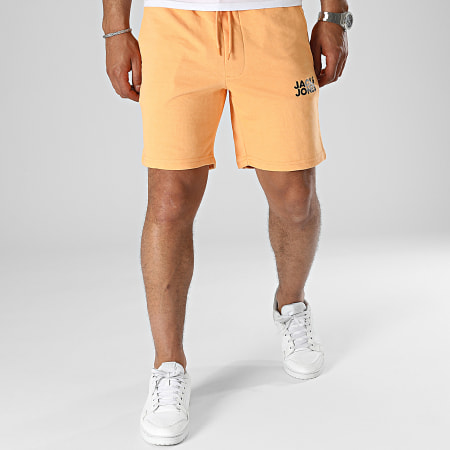 Jack And Jones - Nuovi pantaloncini da jogging arancioni morbidi